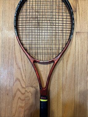 Prince Red and Black Tennis Racket